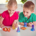 3PCS Impossible Cone,3D Printed Spiral Cone Fidget Toys,Impossible Pyramid Passthrough Sculpture,Stress Relieving Toys for Adults and Kids,Stocking Filler White Elephant Gifts(Light Purple) - color: Light Purple