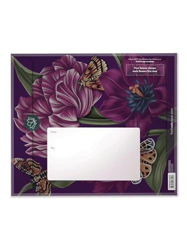 Freshcut Paper Pop Up Cards, Moonlight Garden, 12 Inch Life Sized Forever Flower Bouquet 3D Popup Greeting Card, Birthday Cards, Thank You Card, Blank Notecard & Envelope - color: Moonlight Garden, size: Classic