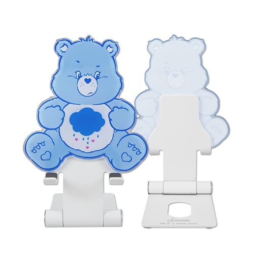 Sonix x Care Bears Character Phone Stand | Adjustable Cell Phone Holder, Desk Stand, Dock | Care Bears | Grumpy Bear - color: Grumpy Bear