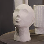 Abstract Decor Sculptures Home Decor - Resin Thinker Human Head Statue Shelf Decorations Bust Statues for Living Room Office Table Art Decor Accents 7.25 * 6.25 * 8.5 Inch