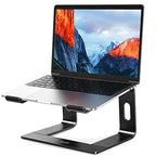 BESIGN LS03 Aluminum Laptop Stand, Ergonomic Detachable Computer Stand, Riser Holder Notebook Stand Compatible with Air, Pro, Dell, HP, Lenovo More 10-15.6" Laptops, Black - color: A-Black