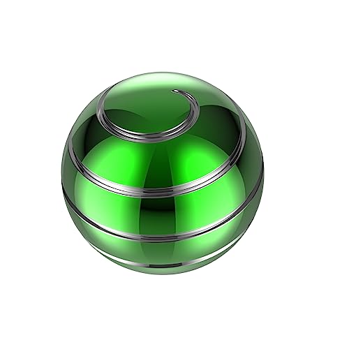 Kinetic Desk Toys, 1.54'' Kinetic Spinning Desk Toys for Kids Adults, Fidget Toys for Party Favors, Christmas Stocking Stuffers, Easter Basket (39MM, Green-A) - color: Green-a