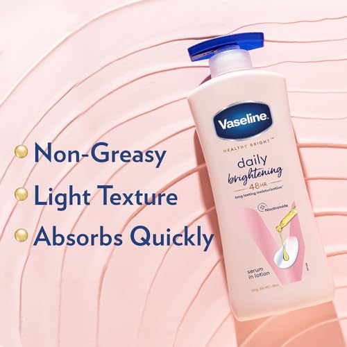 Vaseline Healthy Daily Body Lotion | With Niacinamide | For All Skin Types | 6.67 Fl Oz (200ml)