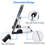 Kinizuxi Tablet Stand Adjustable, Aluminum Alloy Non-Slip Tablet Holder for Desk Fit for Tablets, ipad Samsung and Kindle Fire, Display Stand Picture Frame Stand for Photo