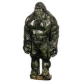 Nupuyai Natural Green Jade Gorillas Statue for Home Office Decor, Healing Carved Stone Ape Figurine Collectible Sculpture for Reiki Healing Meditation - size: 6.1-6.29''