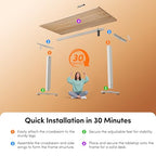 FEZIBO 55 x 24 Inchs Electric Standing Desk, Height Adjustable, Sit Stand Up, Computer Office Desk with Splice Board, White Frame/Maple Top - color: Maple, size: 55x24