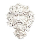 Design Toscano Bacchus, Grape Harvest Wine Greek Greenman Face Wall Sculpture, Medium, 12 inches tall, Cast Stone Resin, Antique Stone Finish - size: Medium, 12 Inch