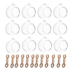 Hanging Glass Candle Holder, Globe Glass Tea Light Holder, Hanging Glass Vase, Flower Plants Terrarium, Glass Orbs Container, Micro Landscape DIY for Home, Office, Wedding (2.36" 12Pcs) - color: 2.36"12pcs