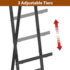 2 Pack Easel Stand for Sign, Metal Easels with Chain Support, Adjustable Free Standing Painting Rack for Display, Poster Picture, Wedding Sign,17" x 17" x 58", Black - style: 2pack-Black