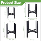 4PC,Plant Stand Indoor,Plant Shelf,Plant Stand Outdoor,Suitable For Gardens ,Courtyards,Homes,Offices,Cafes,and Plant Racks