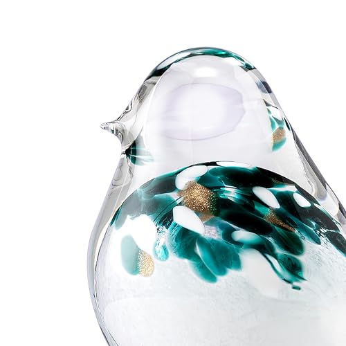 Glass Bird Figurines Art Collectible Ornaments Statue Figurines Modern Handmade Sculpture Home Decor - color: Bd-5