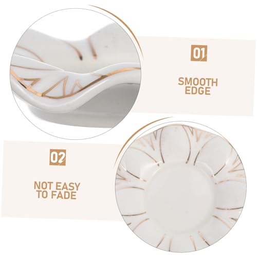 Levemolo Minimalist Ceramic Tealight Candle Holder Small and Table Centerpiece for Wedding