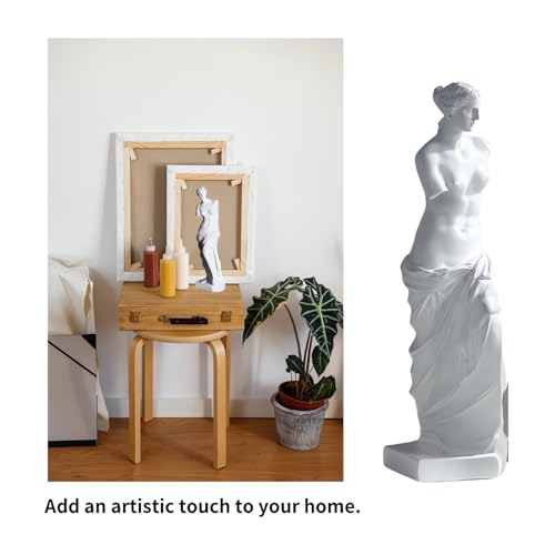 Venus de Milo Statue, 11 Inches Greek Goddess Aphrodite Resin Sculpture, Beautiful Roman Mythology Art Figurine Ornament for Home or Office Decor (Venus Sculpture) - style: Venus Sculpture