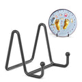 TR-LIFE 3 Pack 3 Inch Plate Stands for Display - Small Easel Holder Stand for Picture, Decorative Plate, Platter, Book, Photo - size: 3 Inch