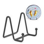 TR-LIFE 3 Pack 3 Inch Plate Stands for Display - Small Easel Holder Stand for Picture, Decorative Plate, Platter, Book, Photo - size: 3 Inch