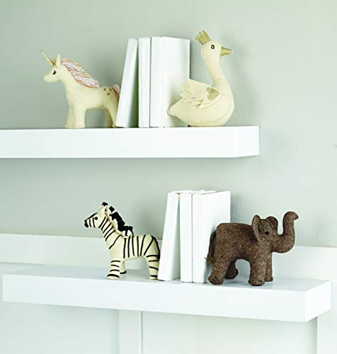 Mud Pie Unicorn Bookend, 8" x 8" x 4 1/2", Multicolor