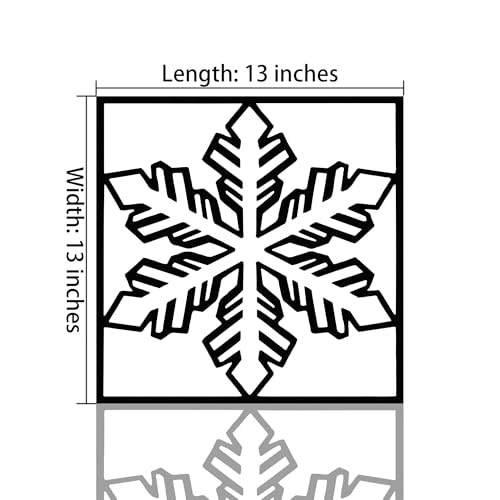 GlintHome Black Metal Wall Art - Minimalist 3D Textured Abstract Ice Flowers Sculptures Wall Art for Bathroom Living Room Garden Bedroom Office Home Decor - color: Black-005, size: Small