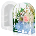 YOILES Resin Molds Silicone,Epoxy Resin Casting Craft Mold for Flower Preservation Bookends DIY Art (Arch)