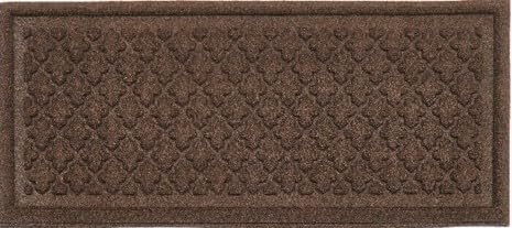 Artisan Entry Indoor Mats for Entryway, Durable & Easy to Clean Tray for Boots, Anti-Slip & Water-Resistant for Front Room, Made in The USA, 15" x 36", Walnut, by Mats Inc. - color: Boot Tray - Walnut, size: 15" x 36"