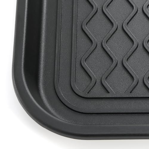 Fasmov 3 Pack Utility Boot Tray Mat Multi-Purpose Anti-Slip Tray Mat Boots, Dog Food Bowls, Gardening, Laundry, Kitchen, Garage, Entryway, 30 x 15 inches