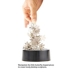 PowerTRC Toy Magnetic Desktop Sculpture (Snowflakes) | Mini Magnetic Art Decoration for Desktop | Fun Stress Relief Office Gift
