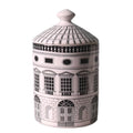 Ceramic Candle Jar Home Fireplace Kitchen Dining Decor Candle Holder (H1) - color: H1