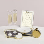 kate spade new york Make It Pop Glass Vanity Tray, Navy - style: Vanity Tray