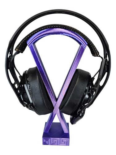 Minimalist Headphone Stand (Shiny Purple) - color: Shiny Purple