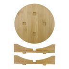 Oedema 7.6" Solid Wood Small Plant Stand Round Plant Riser Short Plant Stand Indoor for Small Plants, Flower Pot, Vase, Home Decor - size: 7.6inch/193mm