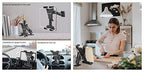 OHLPRO Tablet Holder for Truck, Heavy Duty Drill Base Tablet Car Mount for iPad, mini, Samsung Galaxy (7" - 11") for Dashboard, Desks, Tabletop, ipad Mount Great for Wall, Commercial Vehicles - size: 7-11'' - 1 Arm Mount