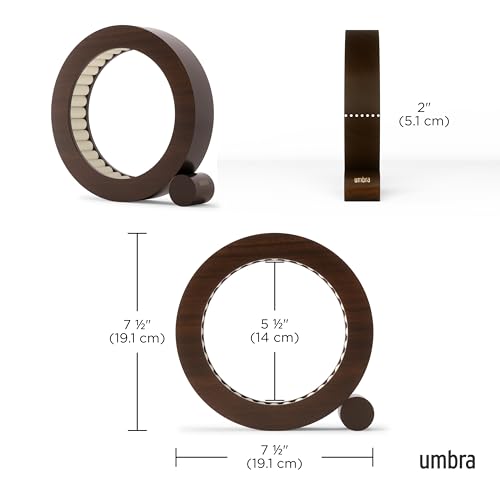 Umbra FERRIS JEWELRY ORGANIZER WALNUT - color: Walnut