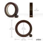 Umbra FERRIS JEWELRY ORGANIZER WALNUT - color: Walnut
