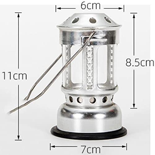 Mini Tealight Holder,Compact Hanging Lantern Party Tea Light Stand, Candle Holder Ornaments Tent Lamps for Parties,Fishing, Camping, Indoor Outdoor Decoration
