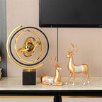 Statue Decorations Modern Luxury Globe Ornament Office Desktop Home Living Room TV Cabinet Decorations Home Decor Object