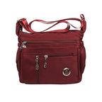 Purses and Shoulder Handbags for Women Crossbody Bag Messenger Bags - color: Wine Red-standard