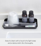Yamazaki Home Tower Space Saving Vanity Tray - 4" X 8.5" - Steel