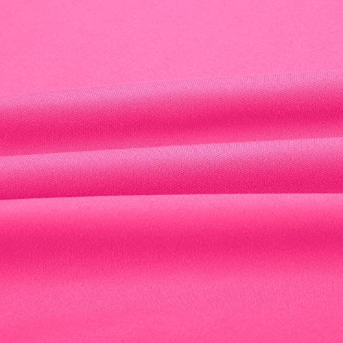 Sfoothome Queen Sheets Set - Hotel Luxury 4-Piece Bed Set, Extra Deep Pocket, 1800 Series Bedding Set, Wrinkle & Fade Resistant, Sheet & Pillow Case Set (Queen, Hot Pink) - color: Hot Pink-4 Pieces, size: Queen