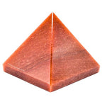 Amazing Gemstone Carrot Jasper Pyramid Crystal Healing Stones - 2" Great Pyramid Figurine of Natural Stone Pyramid for Meditation, Reiki, Chakra Balancing and Crystal Pyramids Grid - color: Carrot Jasper