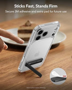 ESR Boost Phone Kickstand, Vertical and Horizontal Stand, Adjustable Angle, Compatible with iPhone Air 17 Pro Max, iPhone 17e/16/15/14/13/12, Samsung Galaxy S26/S25/S24/S23 Series, Google, Black - color: Black
