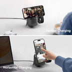 2026 3 in 1 Wireless Charging Station for Apple MagSafe Charger, 15W Fast Magnetic MagSafe Charger Stand for iPhone 17 16 15 14 13 12 Apple Watch AirPods Series (White), Gifts for Men - color: White