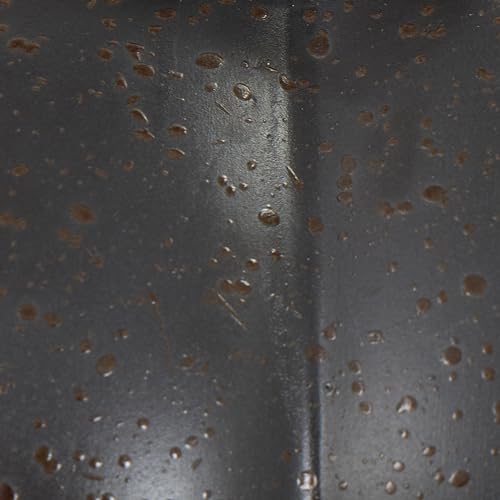 Deco 79 Ceramic Decorative Vase Wide Bubble Inspired Centerpiece Vase with Distressed Speckled Texturing, Flower Vase for Home Decoration 12" x 12" x 13", Black - size: 12" x 12" x 13"