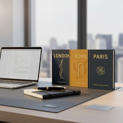 Decorative Coffee Table Books Set of 3 – Faux Books for Home Decor, Bookshelf Styling, Entry Table Decor (Paris, Rome, London) – THORZA