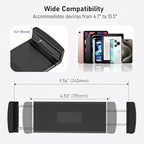 Tablet Stand for Desk, Gooseneck iPad Holder Clamp Mount, 360° Adjustable Arm Mount for iPad Pro/Air/Mini, Kindle Fire, Galaxy Tabs, 4.7"-13.5" Tablets, for Kitchen, Work, Video Call, Bed