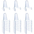 24 Packs Thickened edition (2.3 Inch) Acrylic Card stands, Card Holder Display Stand,Coin Display stand, for Display Magnetic Card Holder,Challenge Medals, Baseball Cards, Sports Cards, Trading Cards - size: 24 PCS / 2.3"
