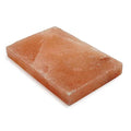 Pride Of India | Pink Salt Crystal Accessories (Pink Salt Crystal Cooking Tray - 8 by 4 inch) | Perfect for Grilling, Searing, Cutting, BBQ, Serving | Carries 84 Traces of Minerals - color: Pink Salt Crystal Cooking Tray - 8 By 4 Inch