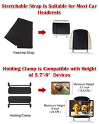 WONNIE 2 Pack Car Headrest Holder for 10-12.9" Large Size Tablets - size: 2 Pack- fits 10-12.9" tablet