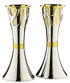 Rite Lite Tree of Life™ Luxury Candlestick Set Beautiful Shabbat Candle holder 4" - size: Small