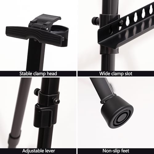 2 Pack Adjustable Art Easel Stand for Painting & Display, 17-66in Aluminum Metal Tripod with Carry Bag, Portable Travel Easel for Adults Artists