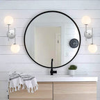 BYOLIIMA Modern Chrome Wall Sconce, 7.5" W x 20" H, G9 Base, Fully Dimmable, Ideal for Bathroom, Kitchen, Living Room, Office - color: Chrome