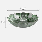 Fruit Bowls 3Pcs Fruit Plate Home Living Room Coffee Table Fruit Plate Light Luxury Style High-End Snacks Fruit Plate Decorative Fruit Dish,7 - color: 7